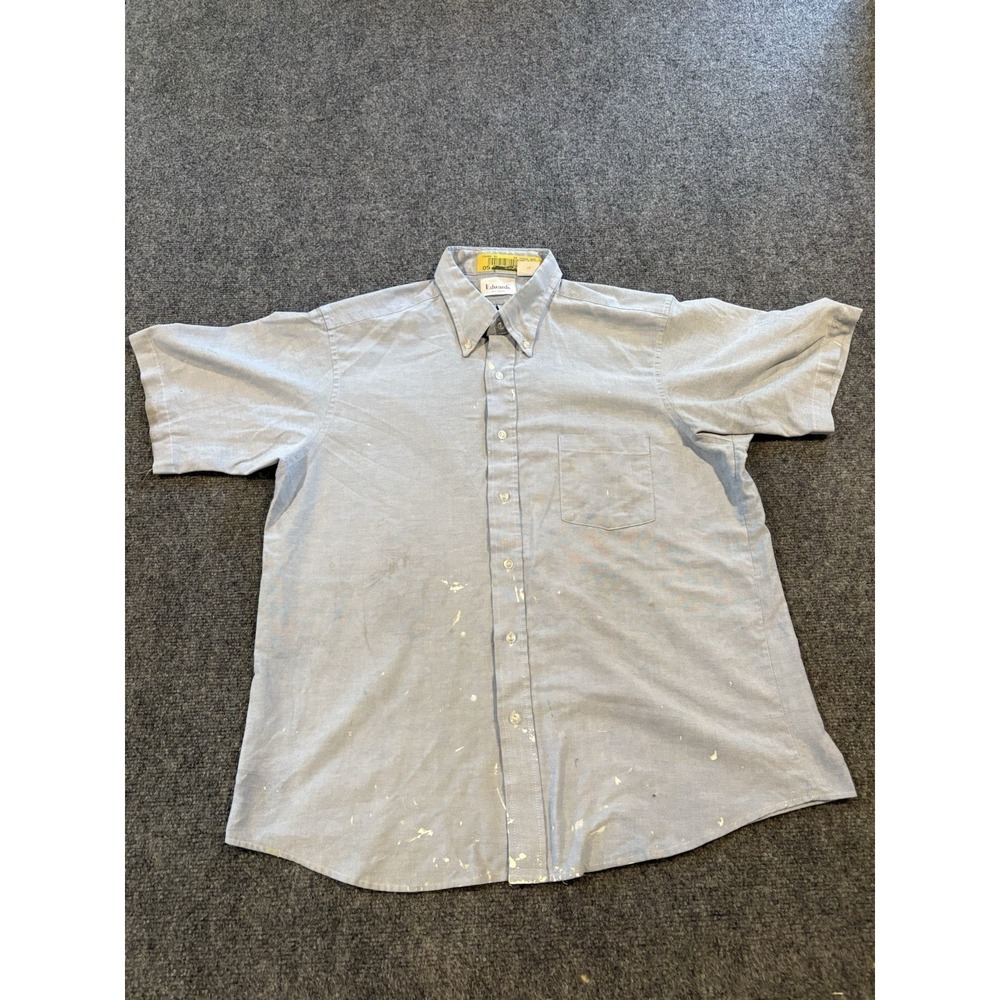 Vintage Artist Painters Shirt Mens 17  Button Art One Of a Kind